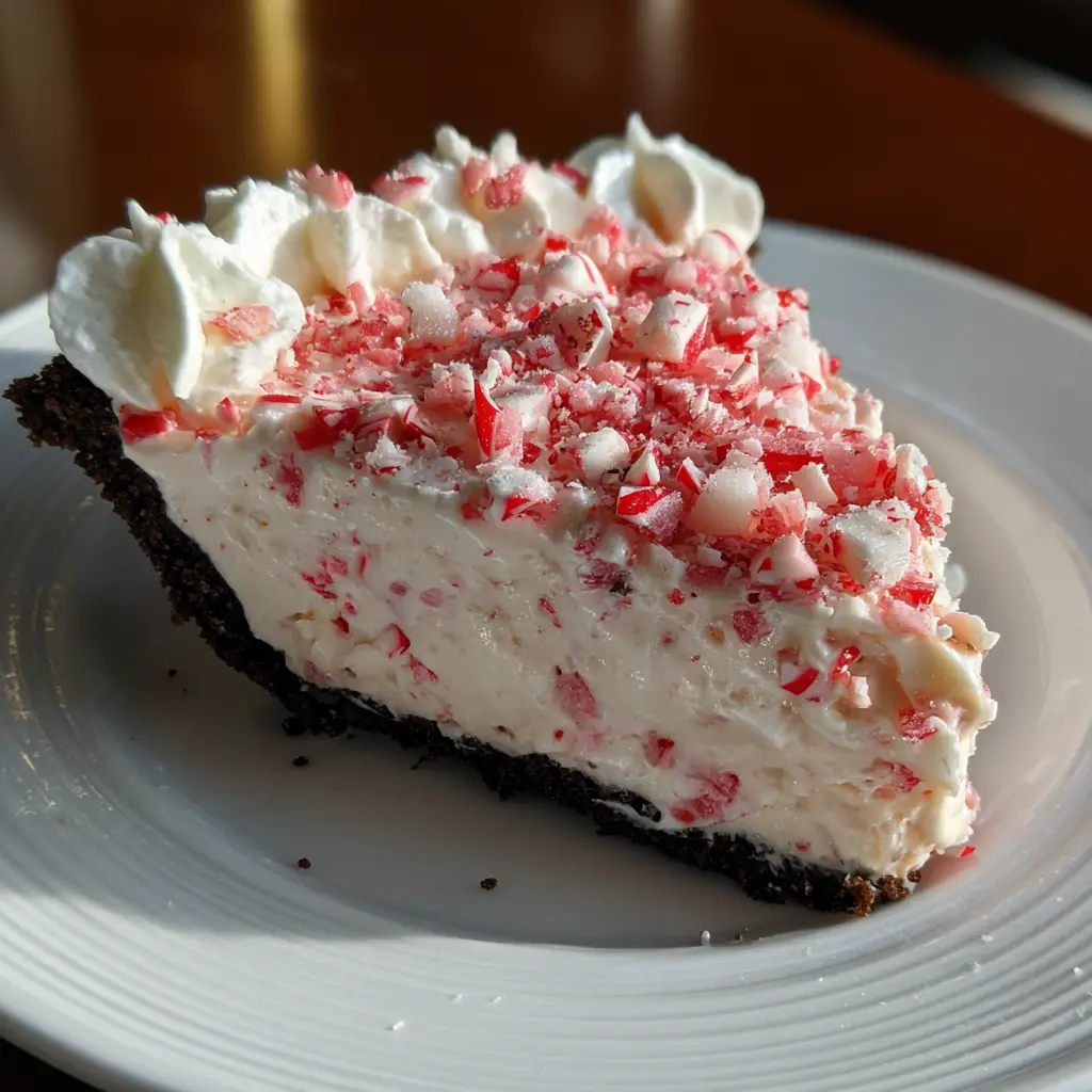 No-Bake Candy Cane Pie: A Festive Sweet Delight!