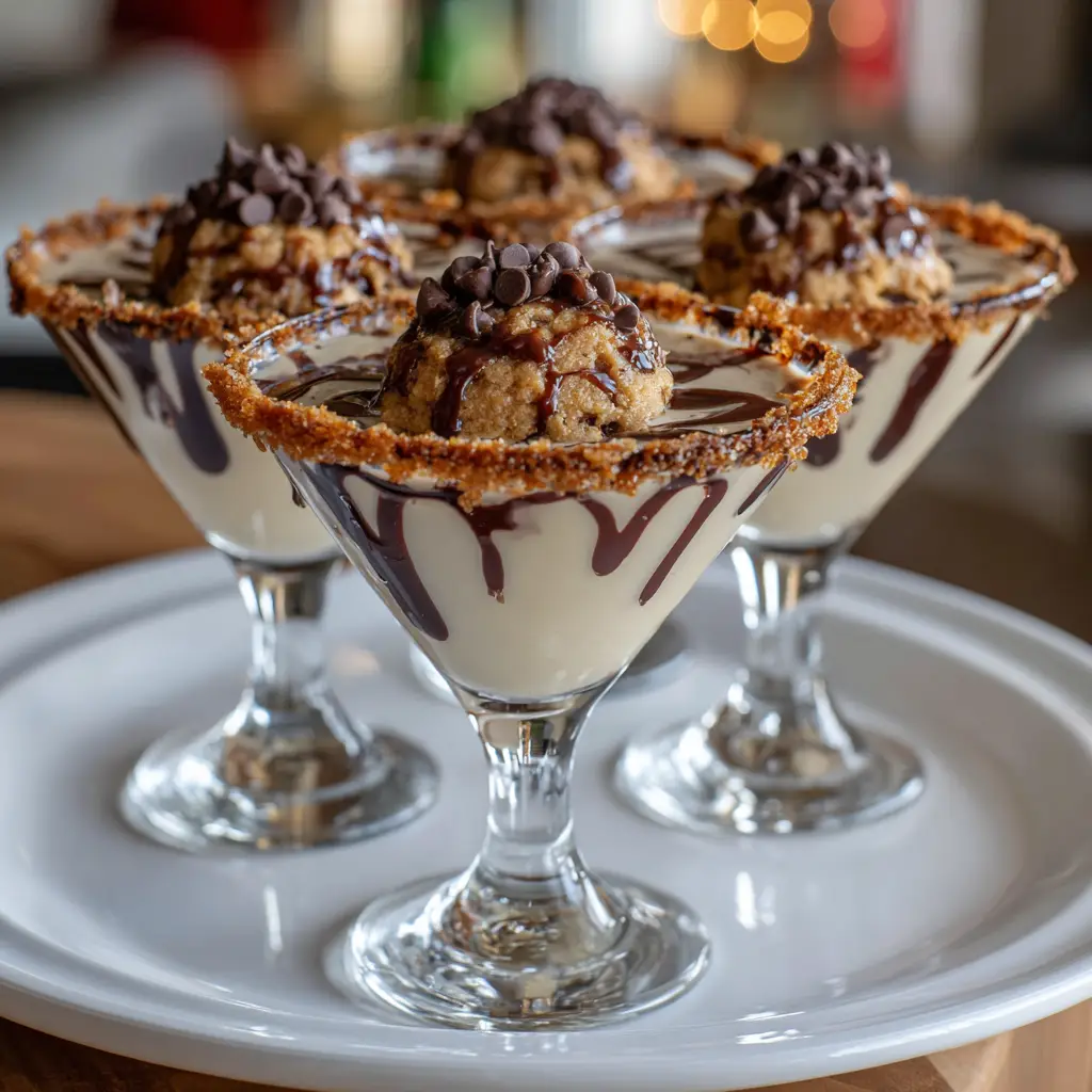 Chocolate Chip Cookie Dough Martini: Indulge in Bliss!