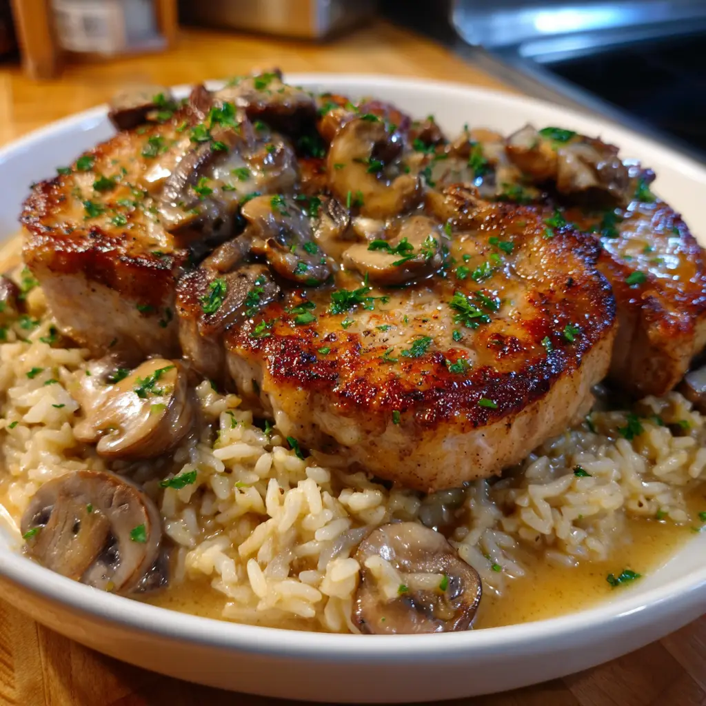 No-Peek Pork Chops and Rice: Unlock Delicious Flavor!