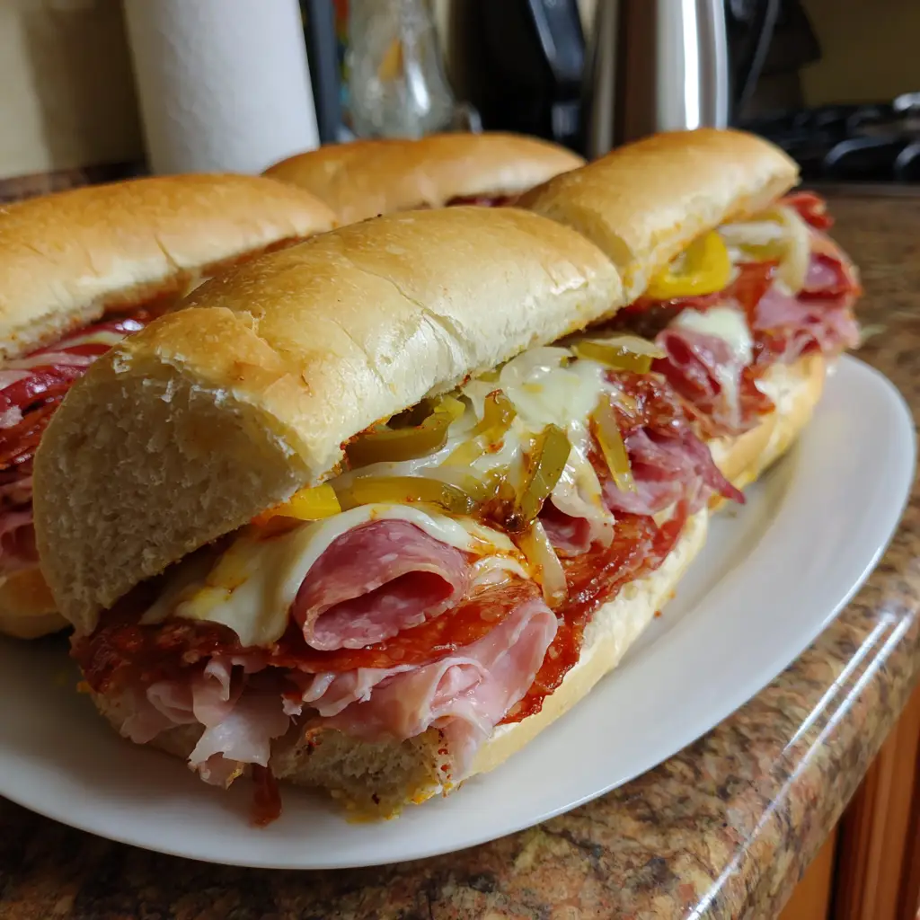 Baked Italian Sub Sandwiches That Will Wow Your Taste Buds!