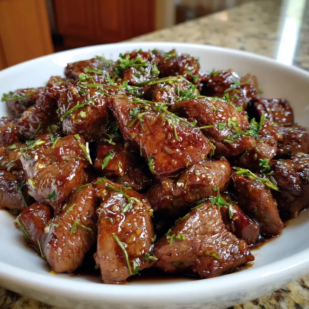 Slow Cooker Honey Garlic Steak Tips for Easy Dinner Success!