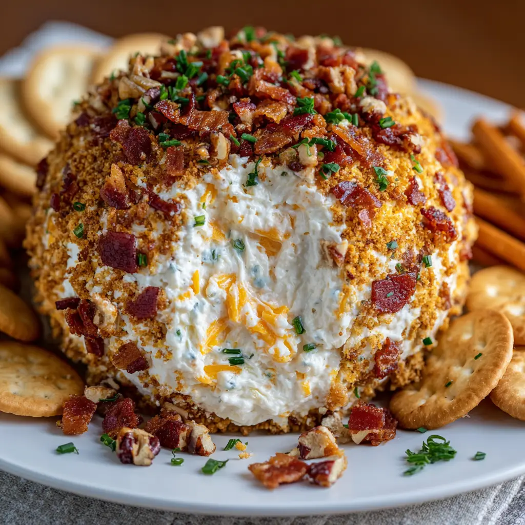 Bacon Ranch Cheeseball: Elevate Your Party Snacks Today!