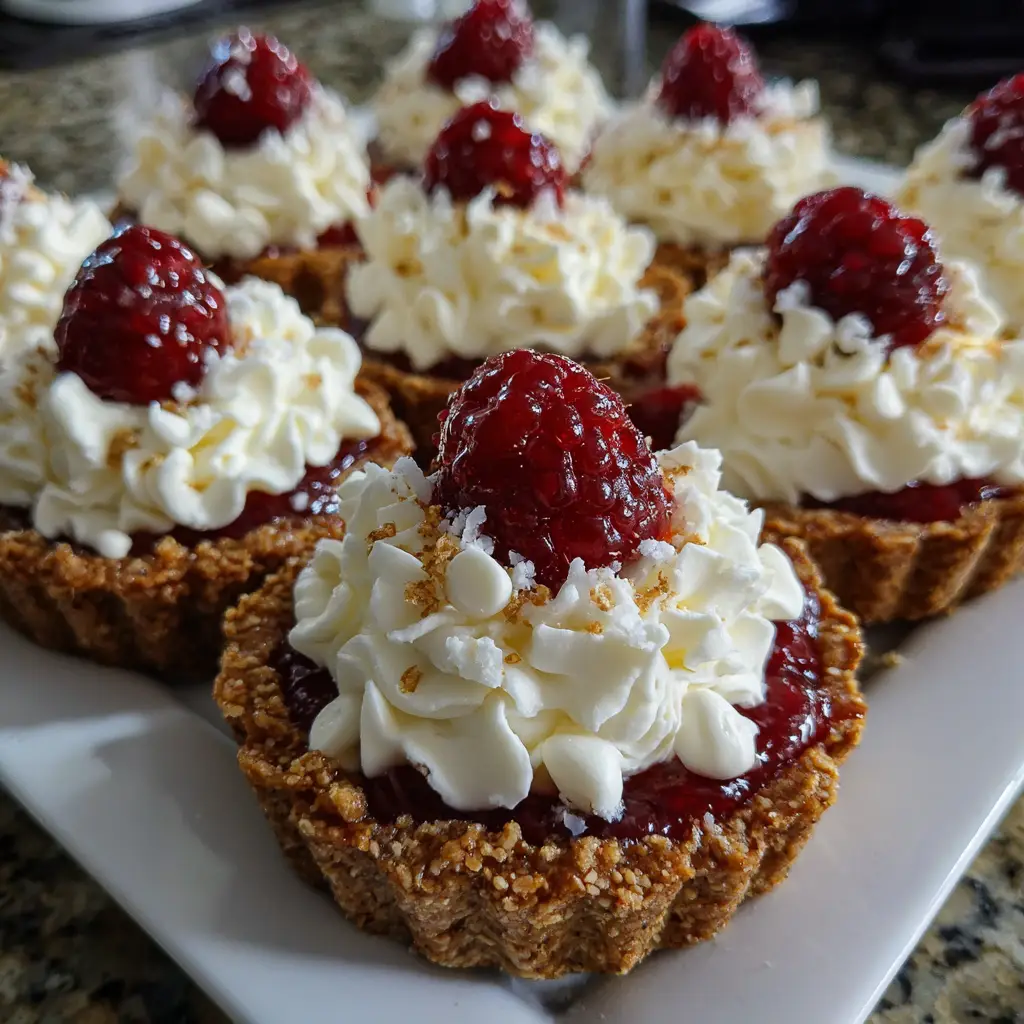 Mini White Chocolate Raspberry Pies: Irresistibly Delicious!