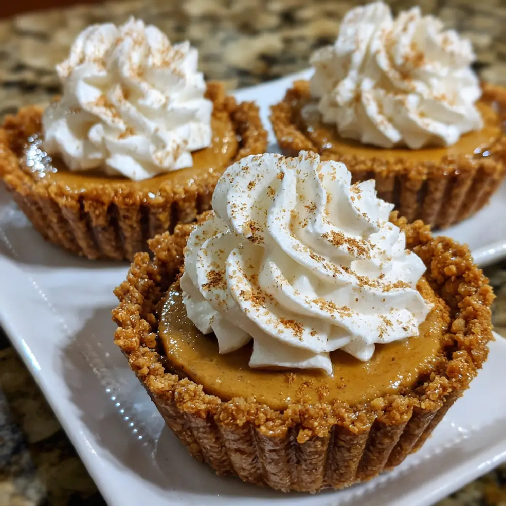 No-Bake Pumpkin Spice Pie Cups That Delight Every Bite!