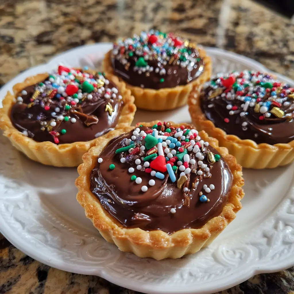 Christmas Chocolate Ganache Tartlets: A Festive Delight!