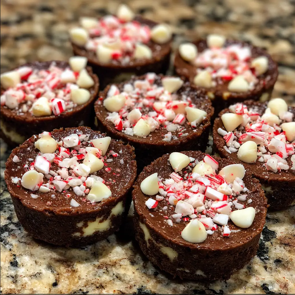 Mini Peppermint Bark Cheesecakes That Will Delight You!