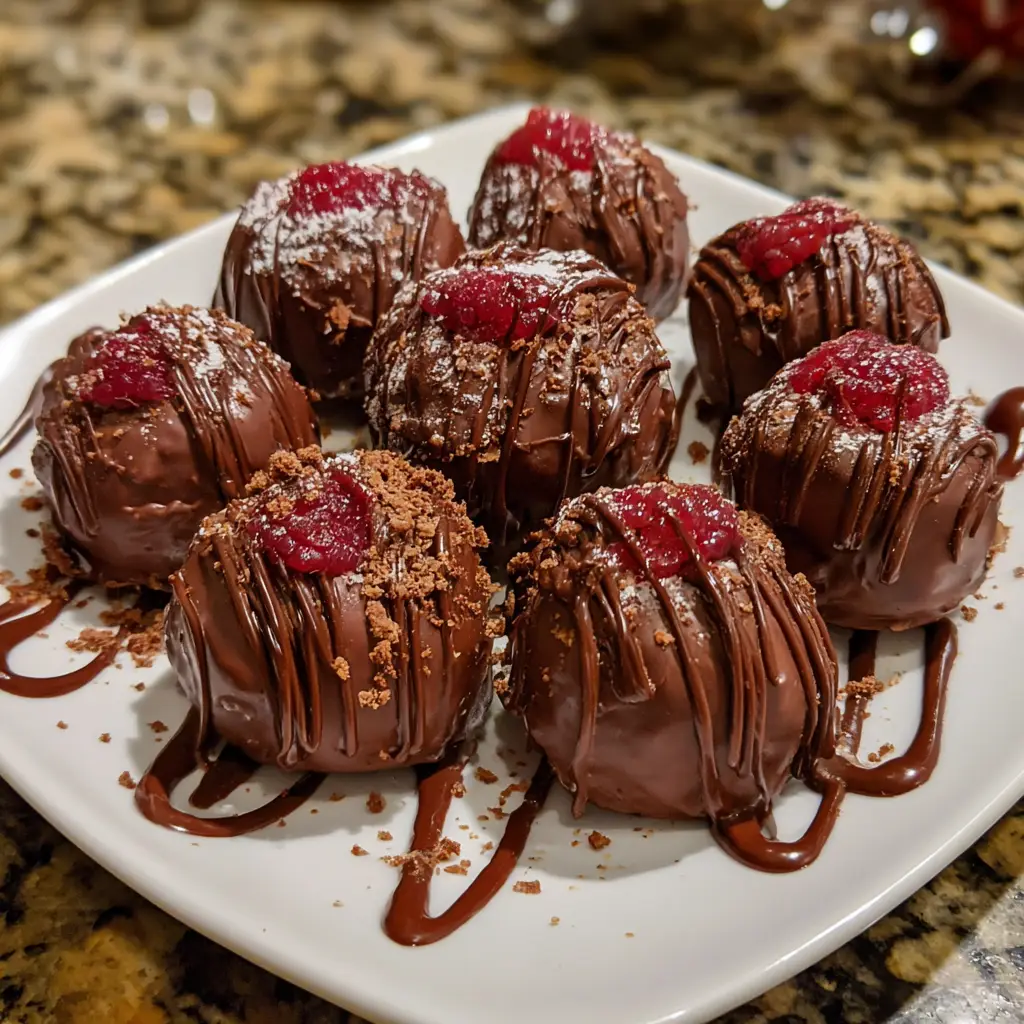 Chocolate Raspberry Truffle Bites you can’t resist!