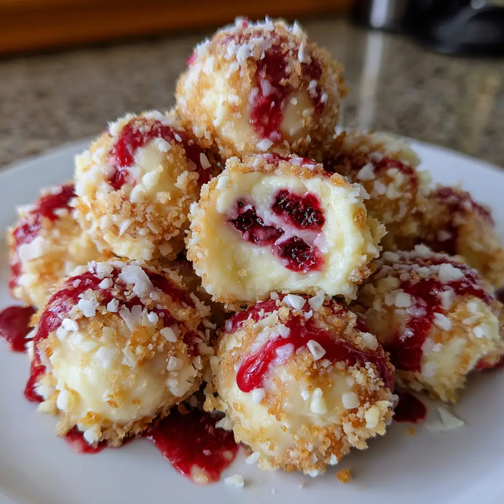 Raspberry White Chocolate Cheesecake Bites: Indulge Today!