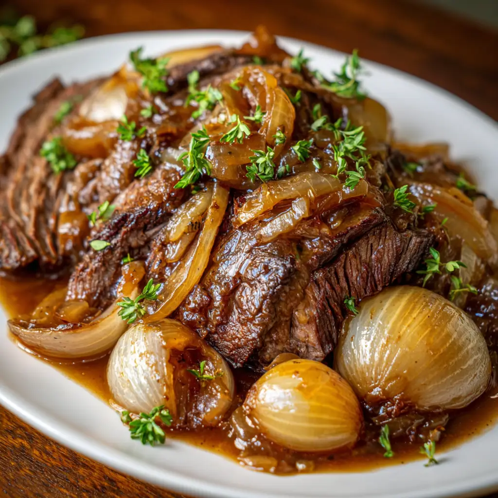 Comforting French Onion Pot Roast: A Cozy Dinner Delight