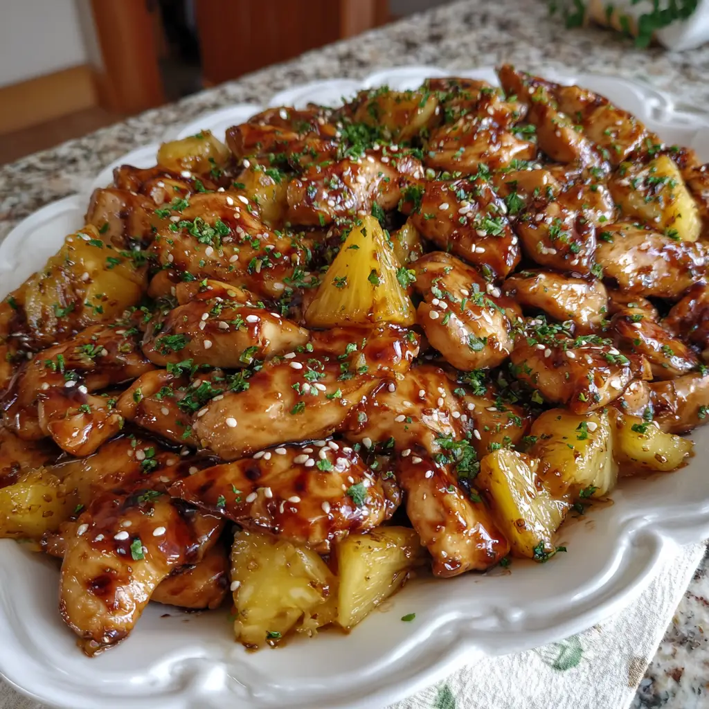 Teriyaki Pineapple Chicken Skillet: The Sweet Dinner You’ll Crave!