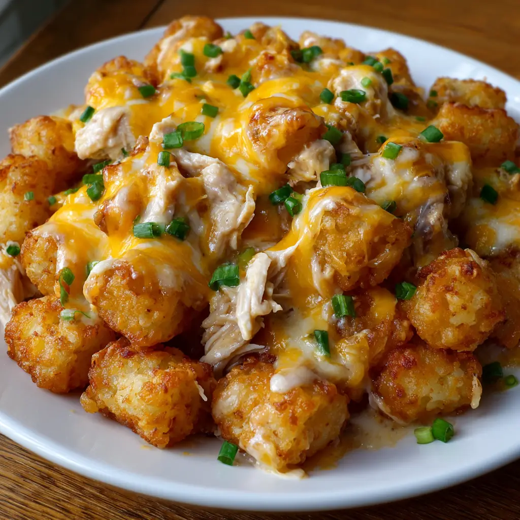 Cheddar Ranch Chicken Tater Tot Bake: A Comfort Food Delight