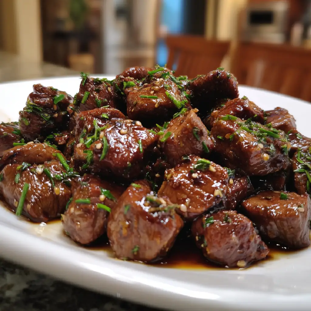 Skillet Honey Pepper Steak Tips for a Flavorful Dinner!