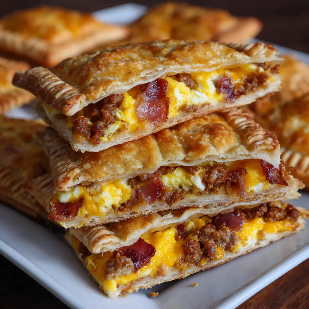 Breakfast Pop Tart With Sausage Bacon Egg Cheese: A Must-Try Delight!
