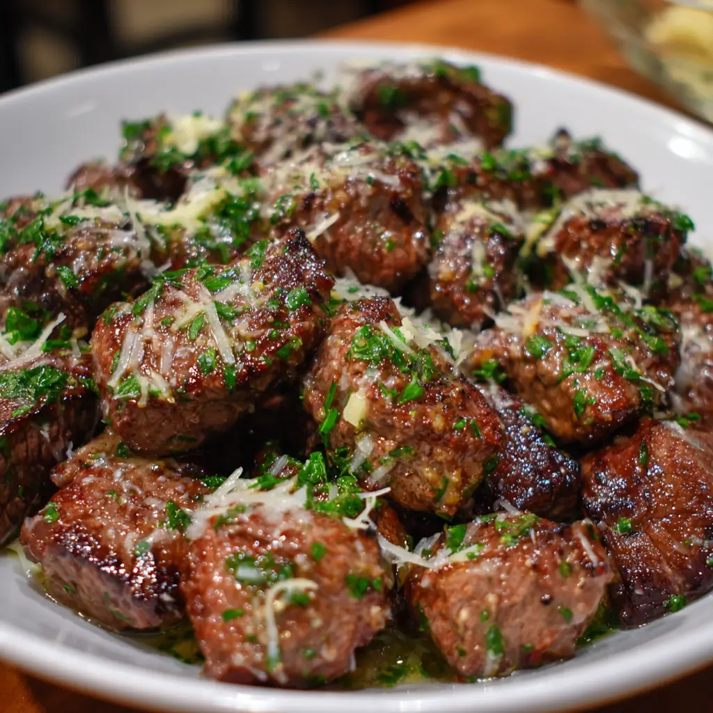 Garlic Parmesan Steak Bites: A Flavor Explosion Awaits!