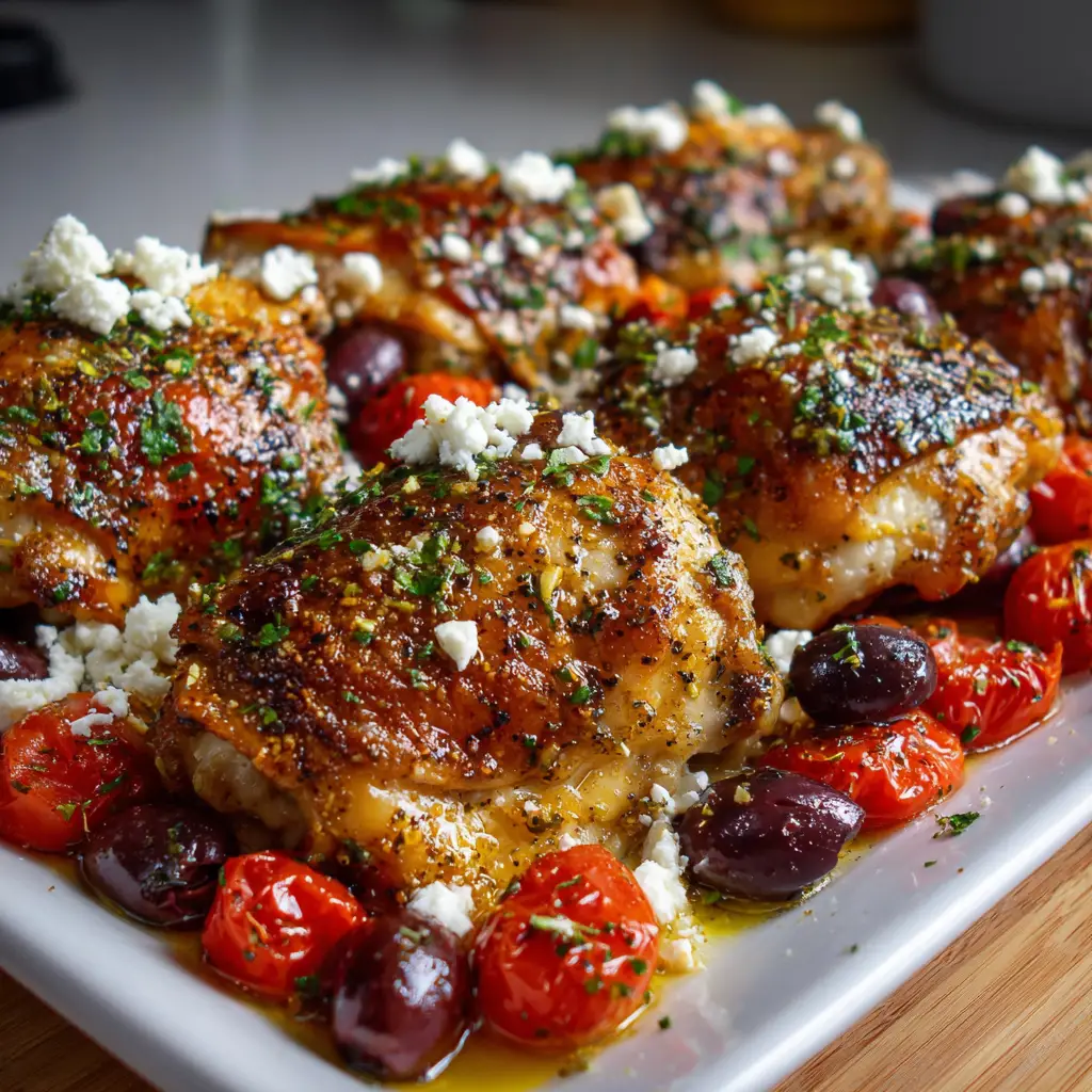 Mediterranean Chicken Sheet Pan: The Healthy Dinner You’ll Crave!