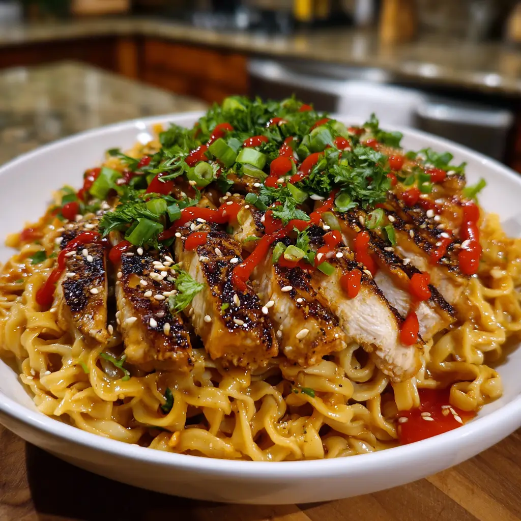 Spicy Peanut Chicken Noodles: The Takeout Fakeout You’ll Love