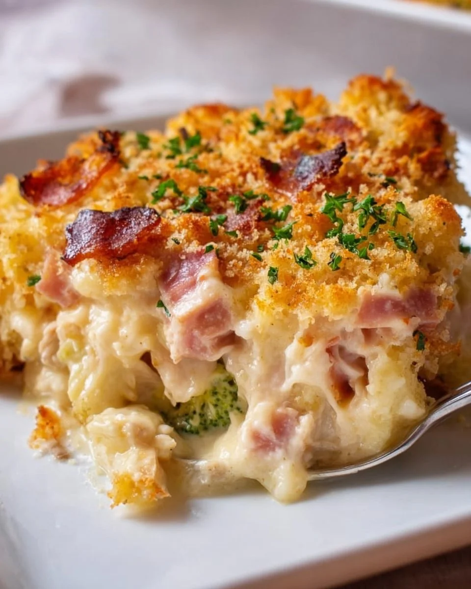 Chicken Cordon Bleu Casserole