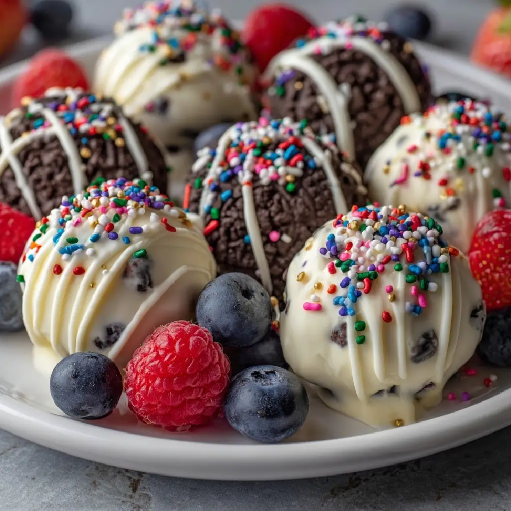 Berry Oreo Cookie Balls: A Delightfully Simple Treat!