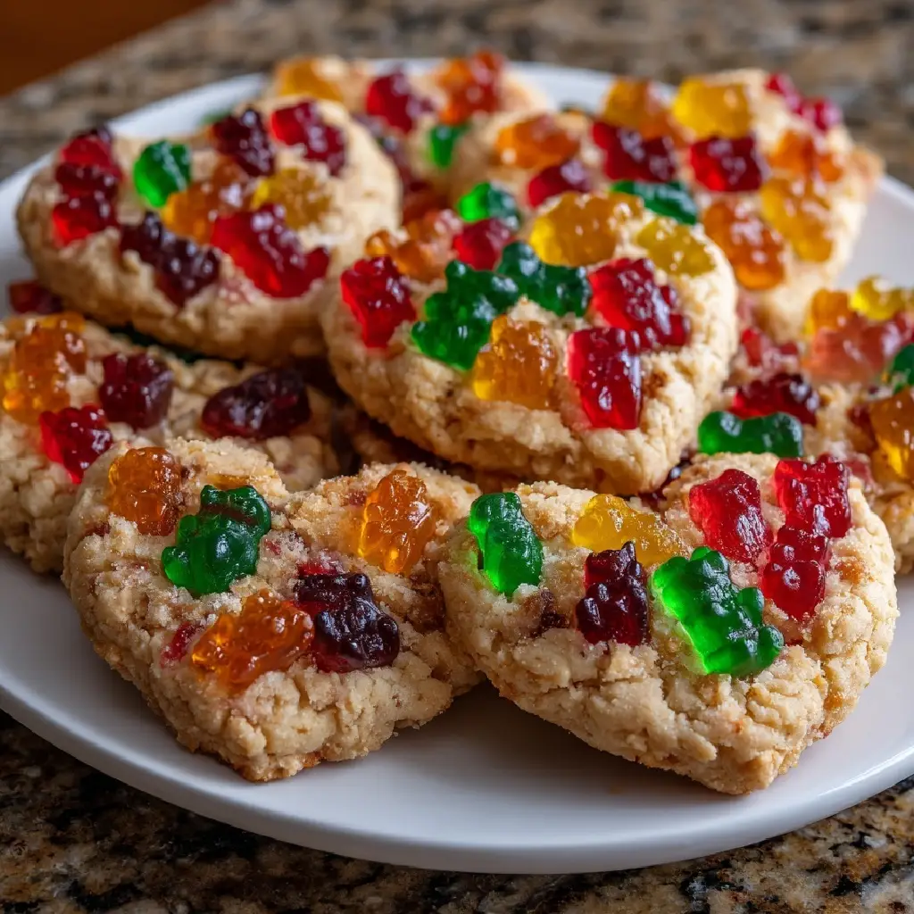 Gummy Bear Heart Cookies: A Sweet Treat to Share!