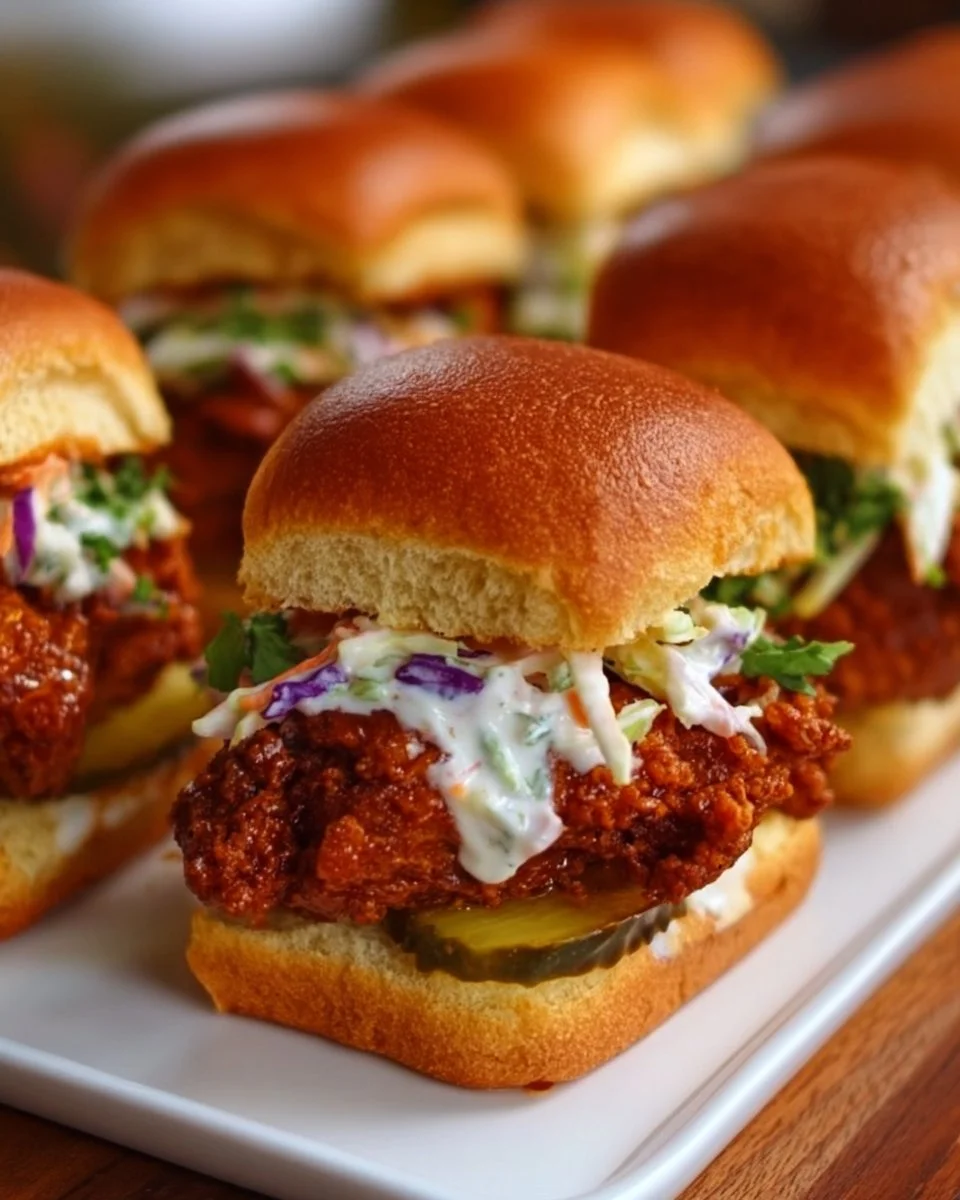 Nashville Hot Chicken Sliders