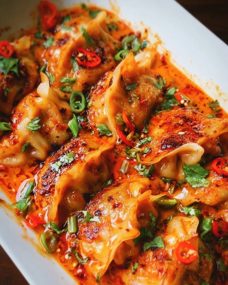 Viral Baked Dumplings