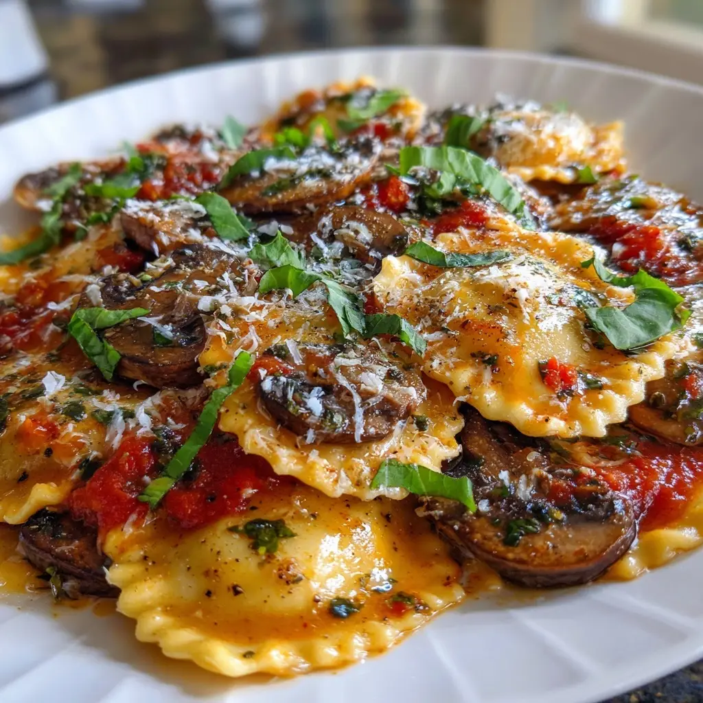 Olive Garden Ravioli Di Portobello Recipe