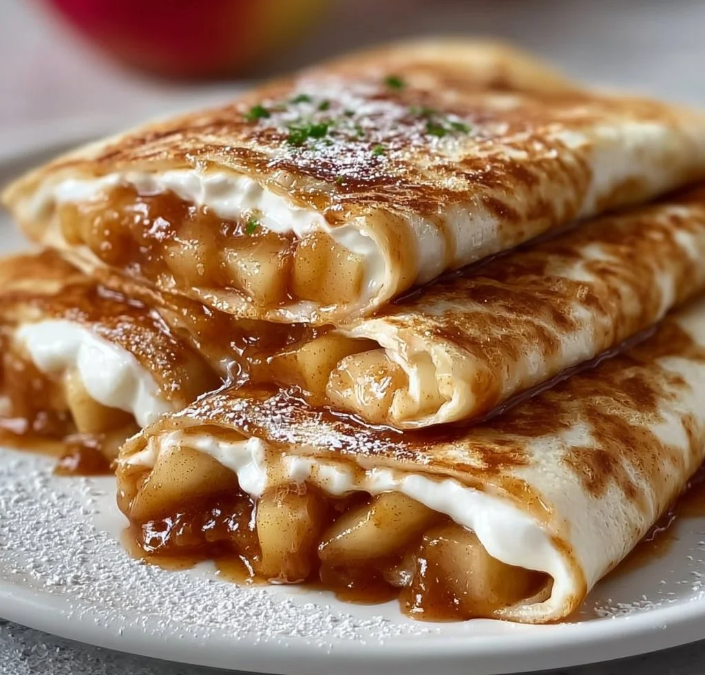 Apple Cinnamon Breakfast Quesadillas