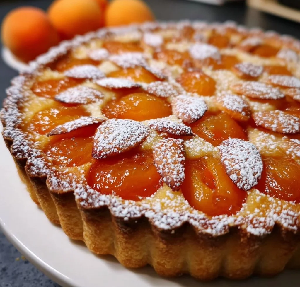 Apricot Frangipane Tart