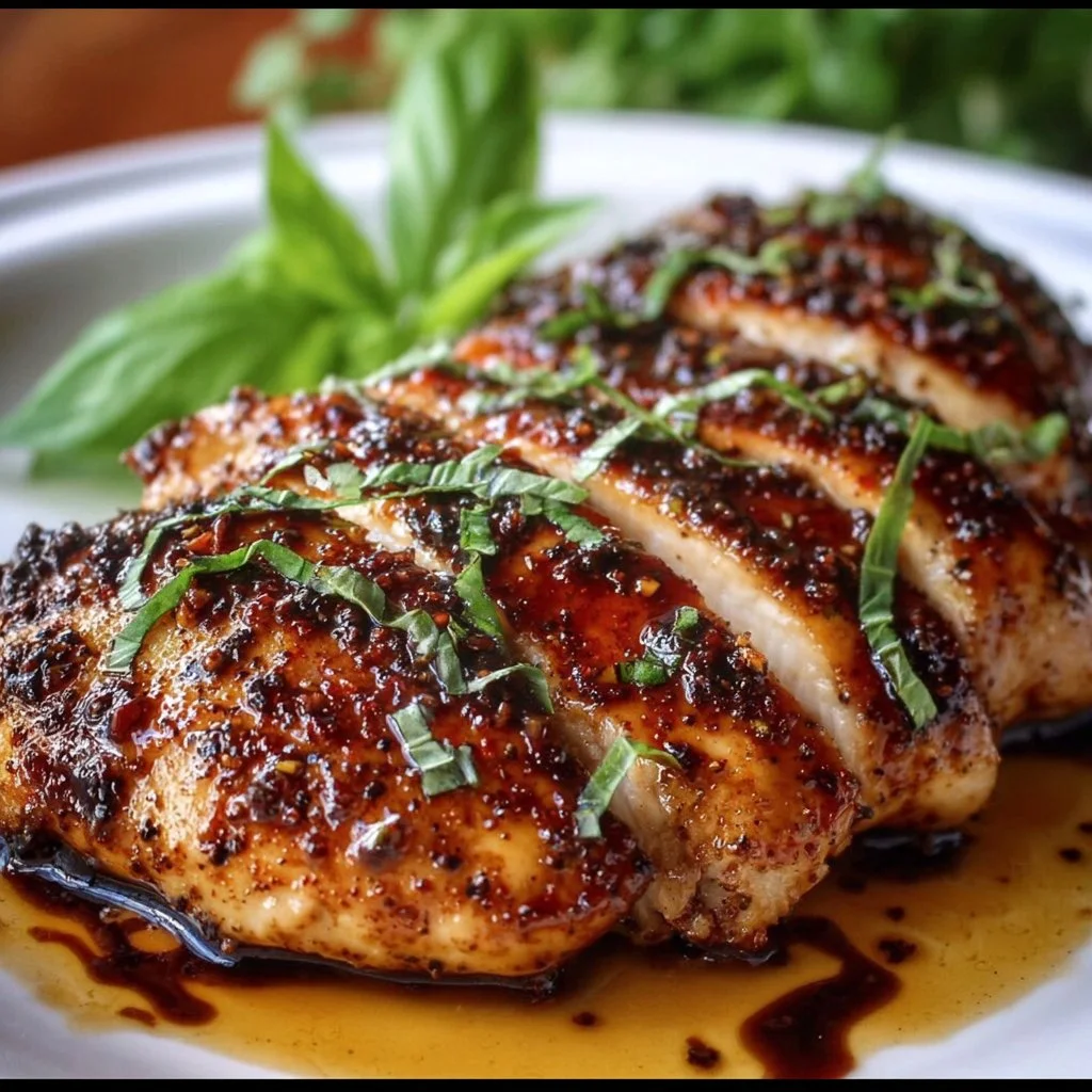 Balsamic Baked Chicken Breast
