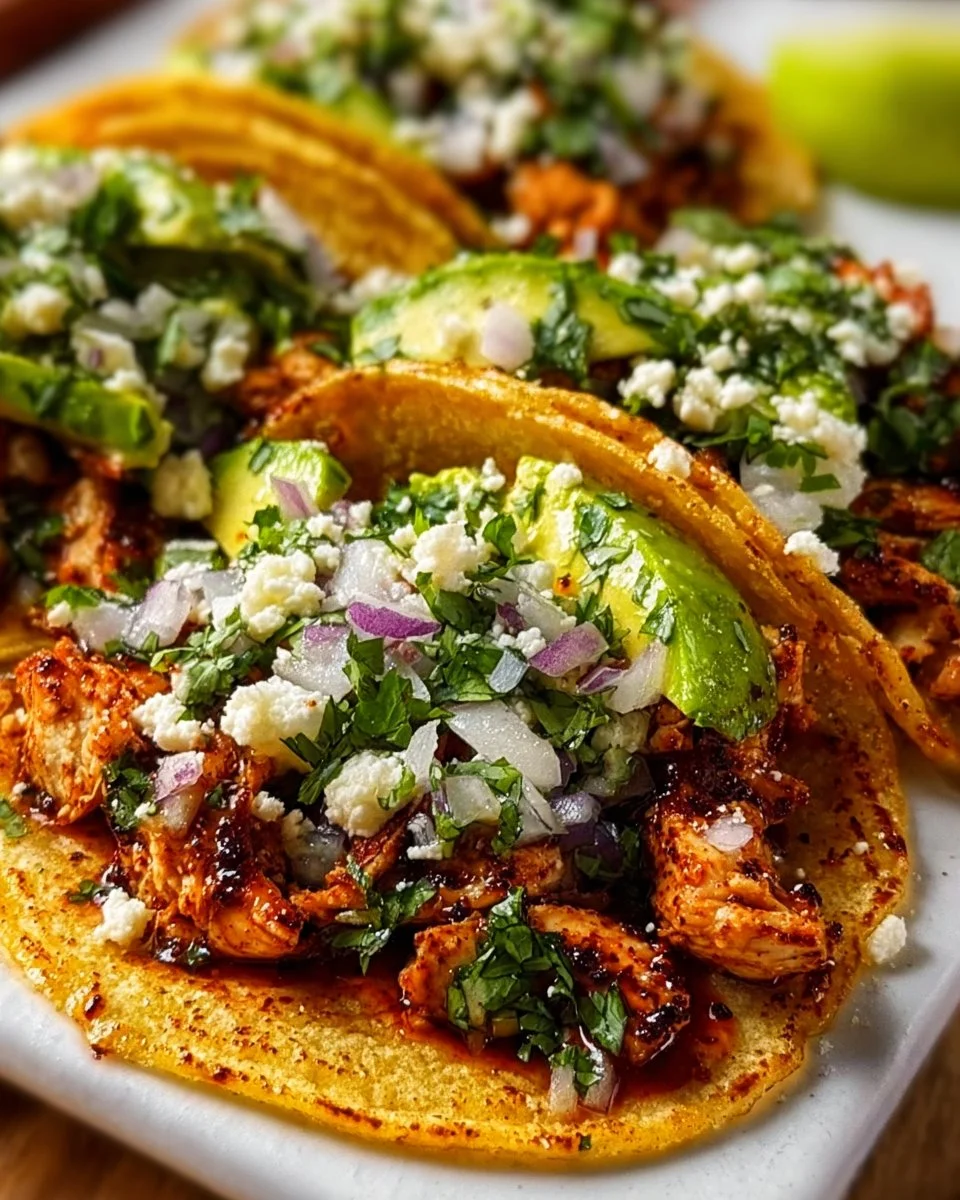 Chicken Street Tacos Recipe