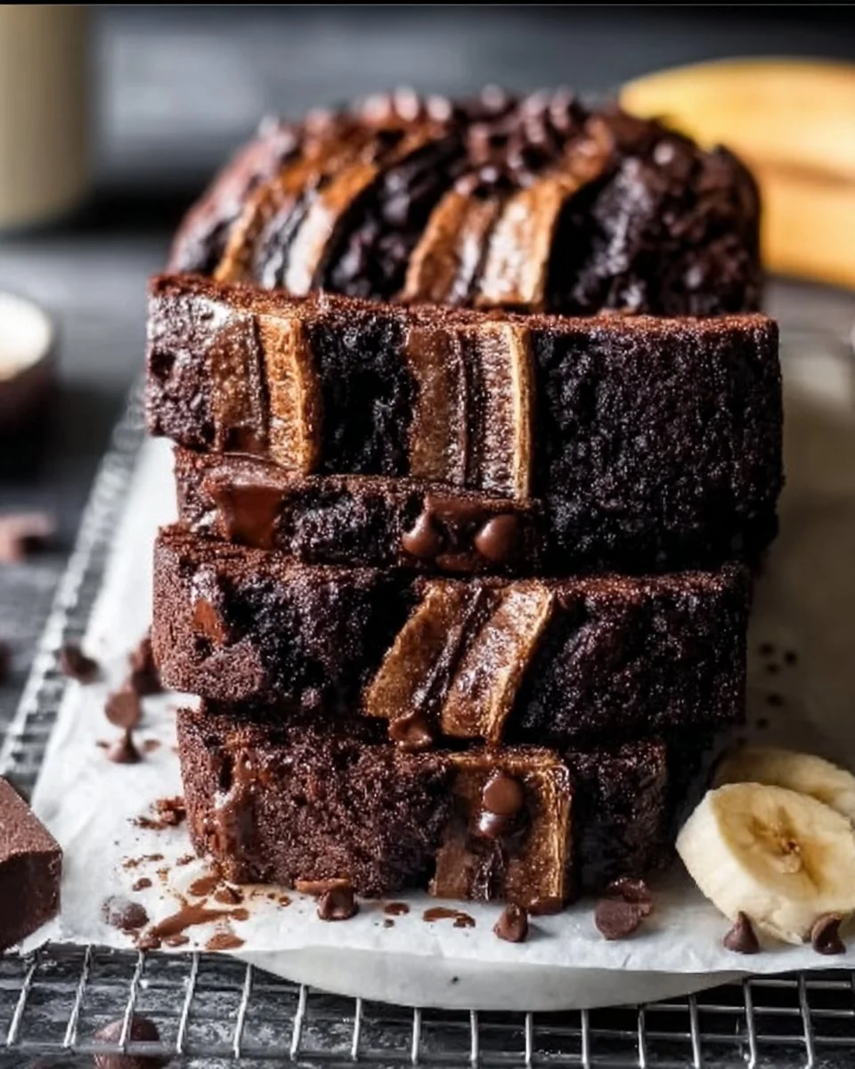 Chocolate Espresso Banana Bread
