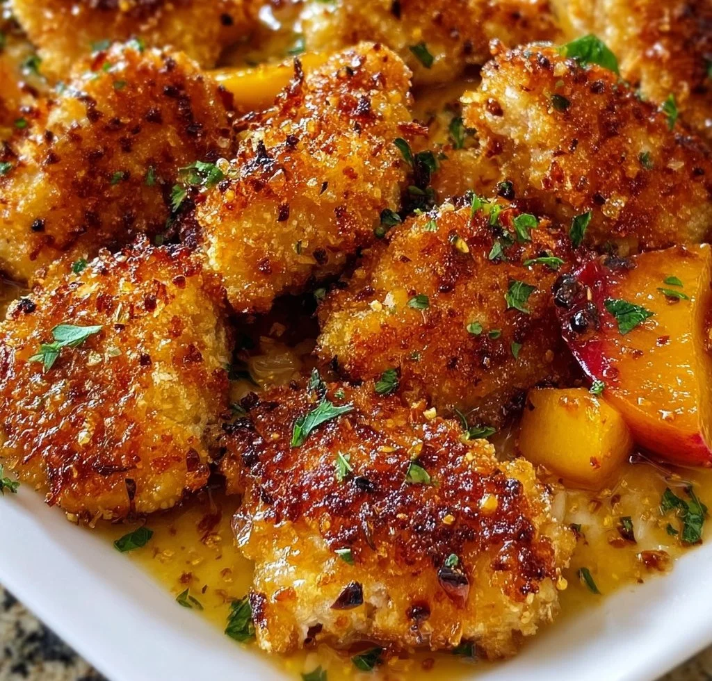 Coconut Peach Chicken