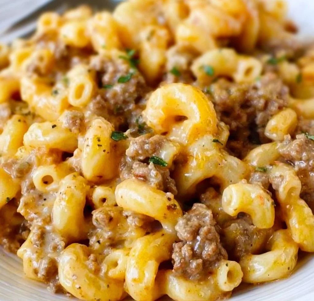 Creamiest Instant Pot Cheeseburger Macaroni