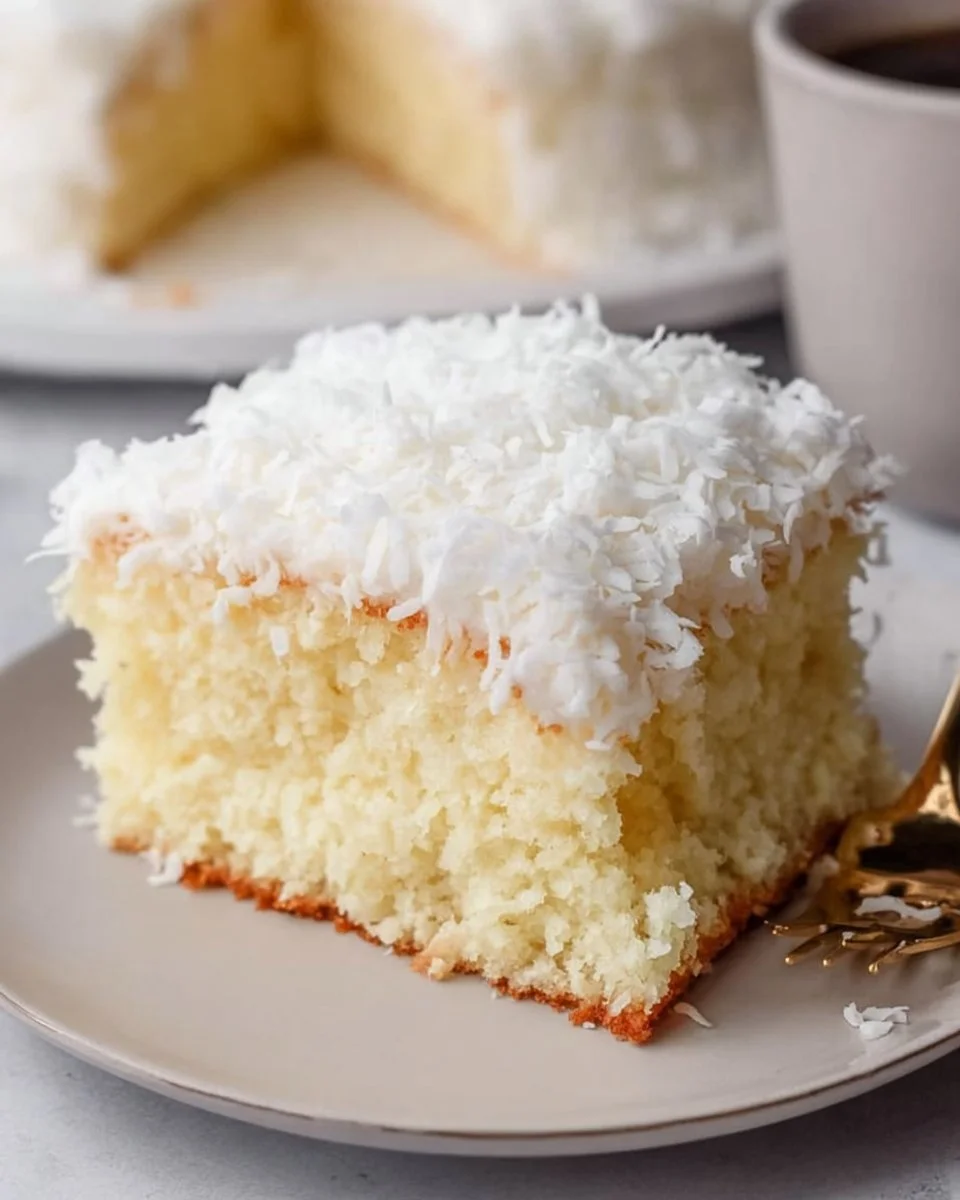 Easy Coconut Cake
