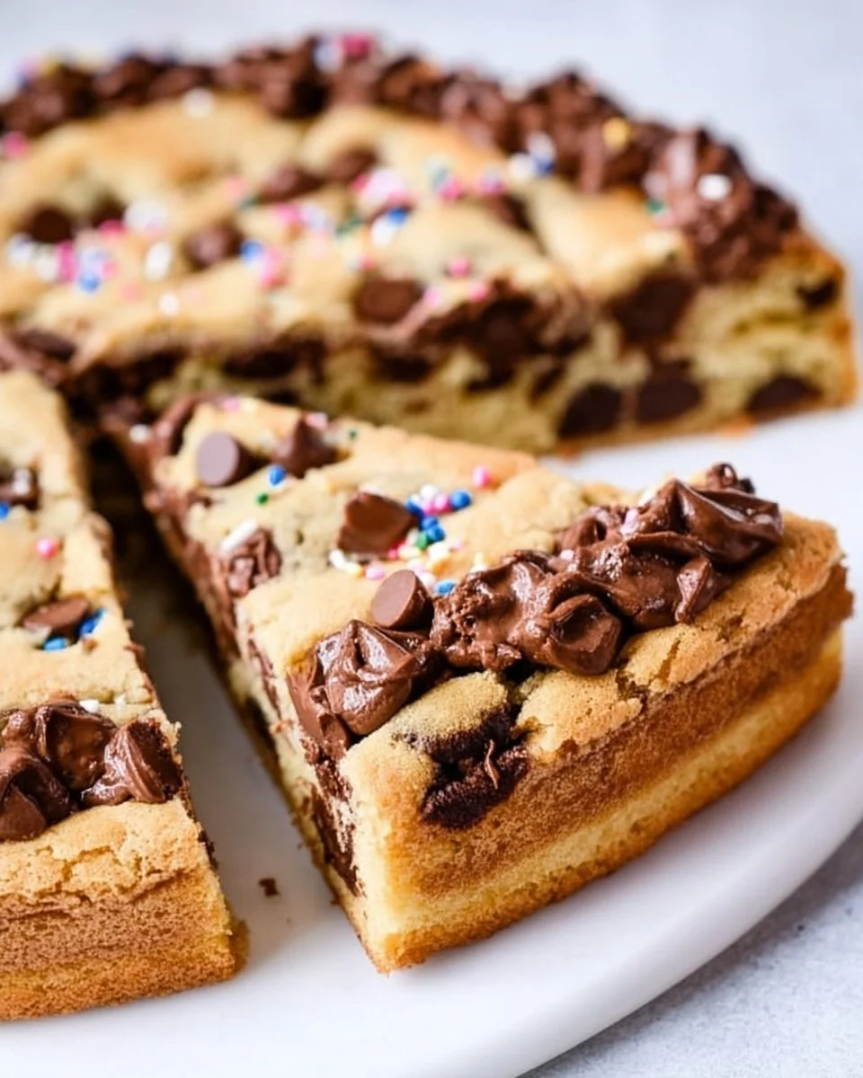 Easy Cookie Cake