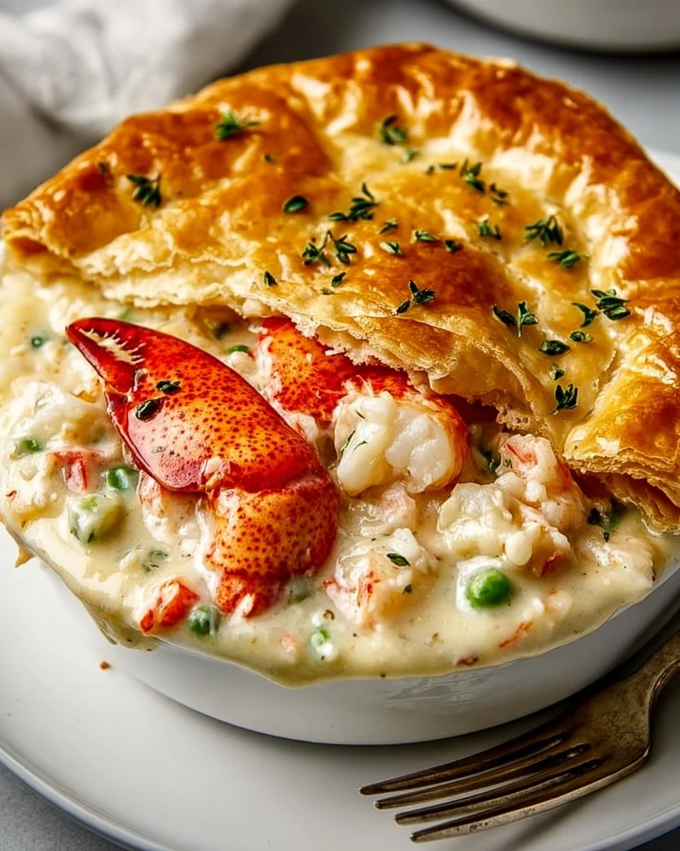 Easy Lobster Pot Pie Delight