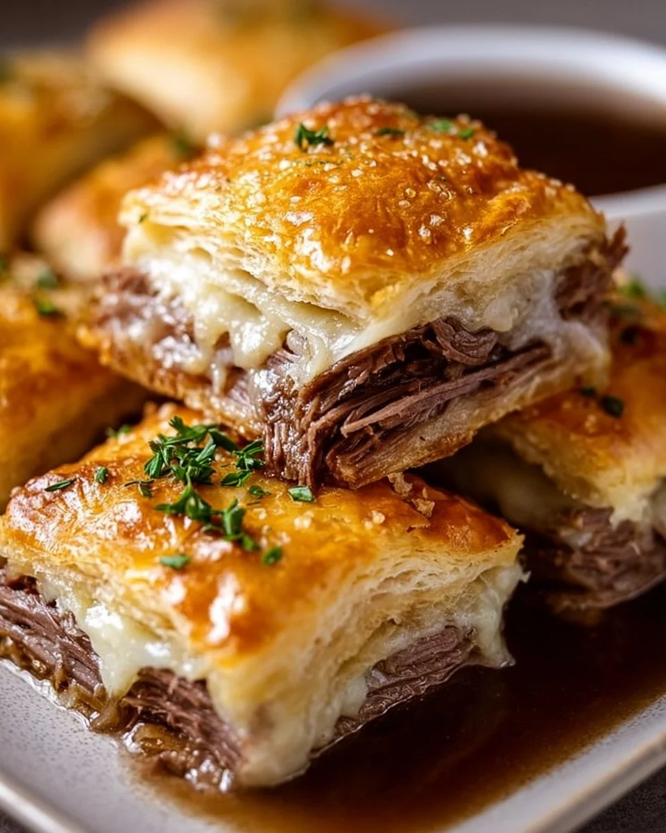 French Dip Squares Recipe