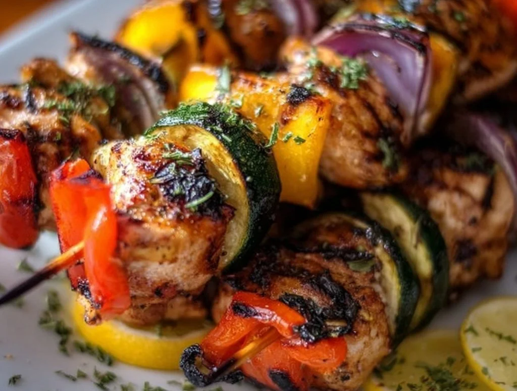 Grilled Chicken Skewers