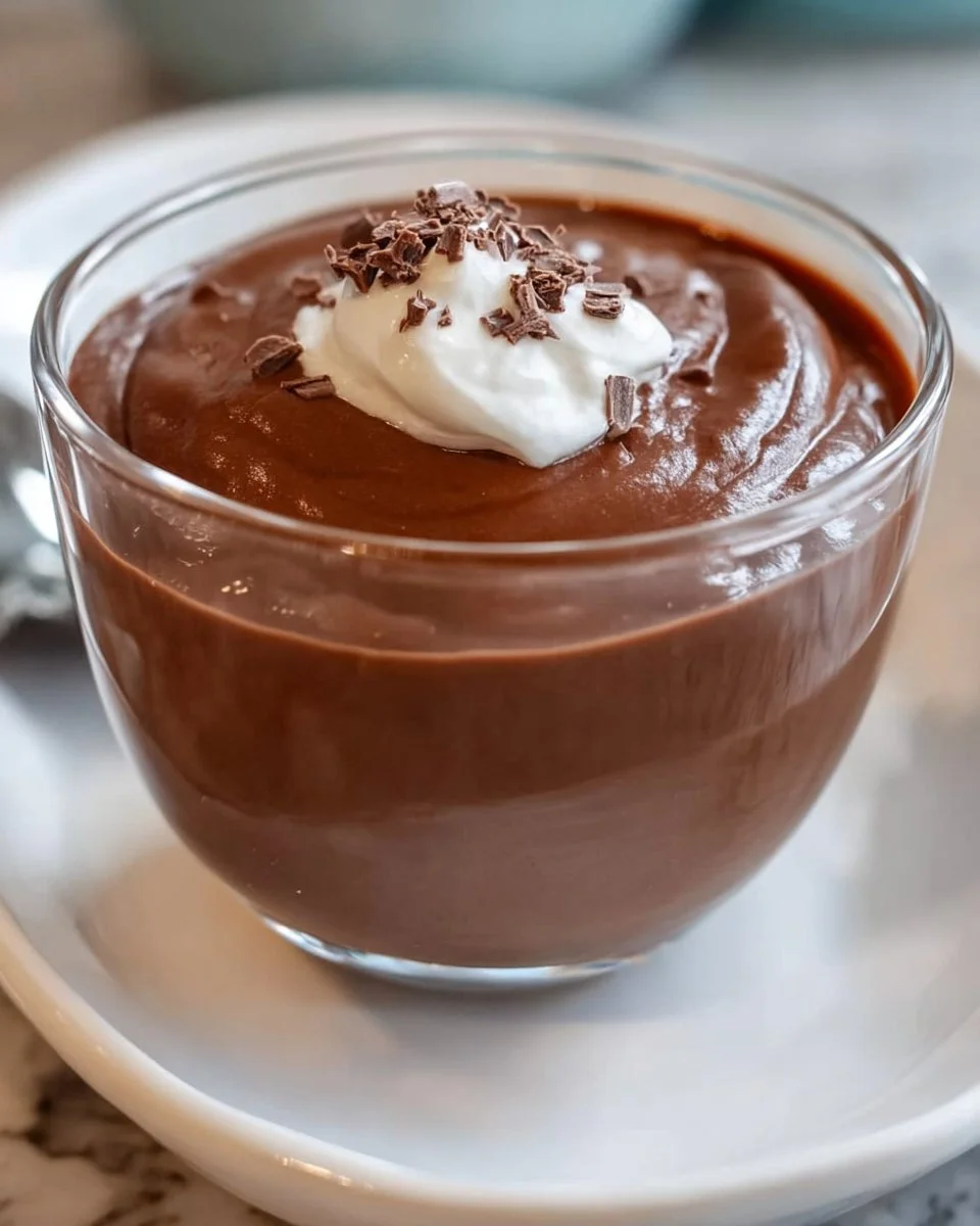 Homemade Chocolate Pudding