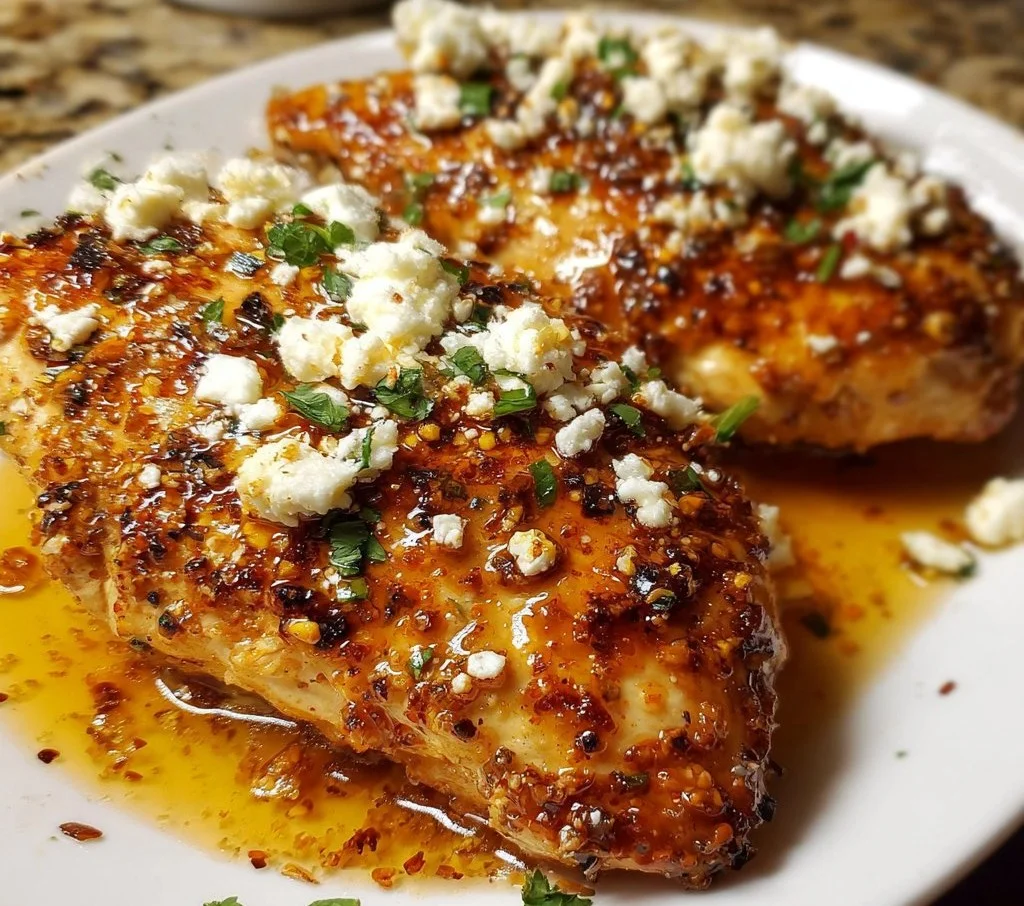 Hot Honey Feta Chicken