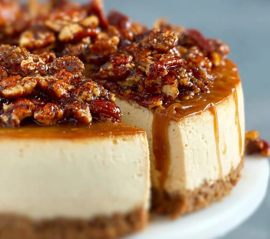 Instant Pot Pecan Cheesecake