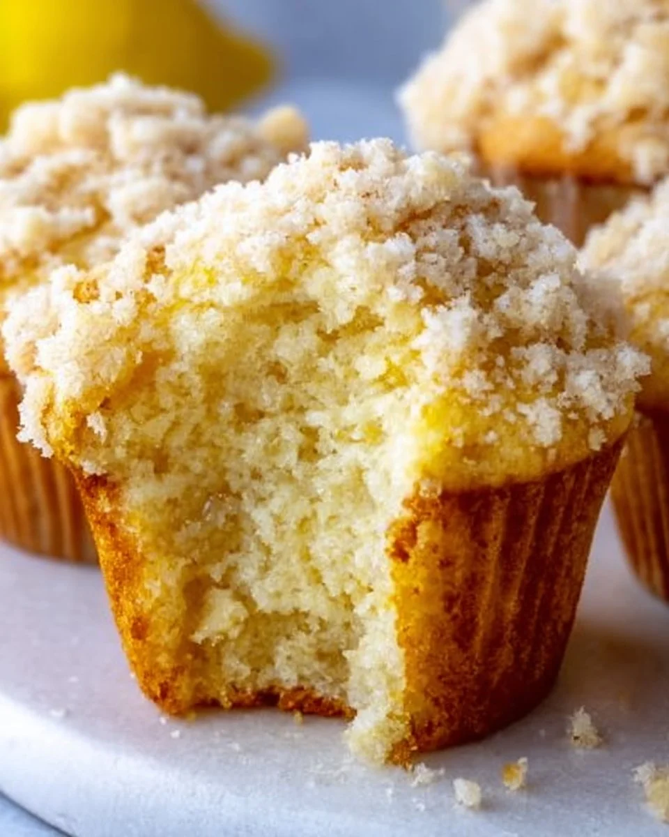 Lemon Crumb Muffins