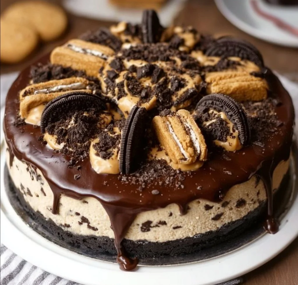 Oreo Peanut Butter Cheesecake