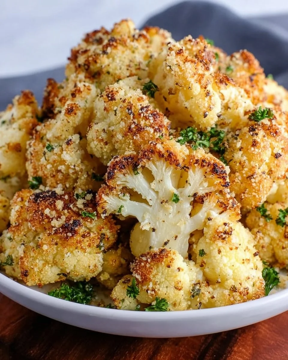 Parmesan Roasted Cauliflower