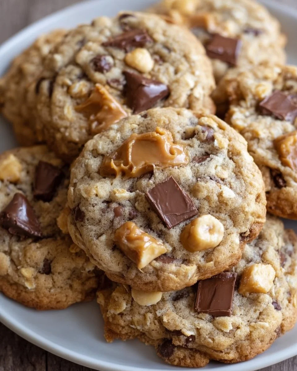 Peanut Butter Banana Cookies