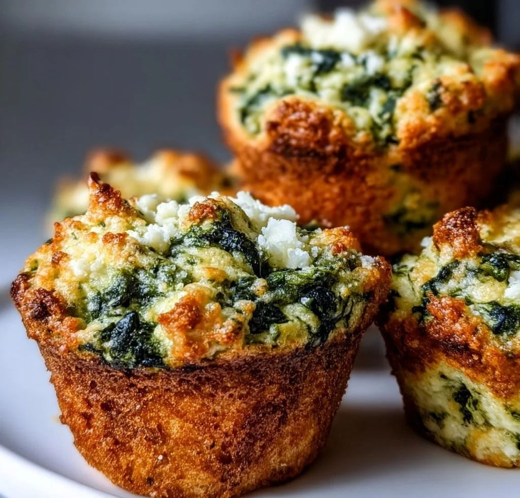 Spinach Feta Muffins