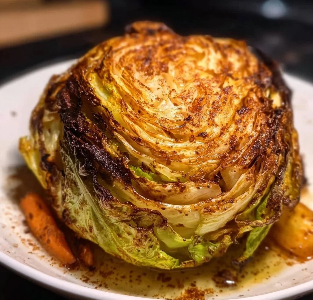 Whole Roasted Cabbage