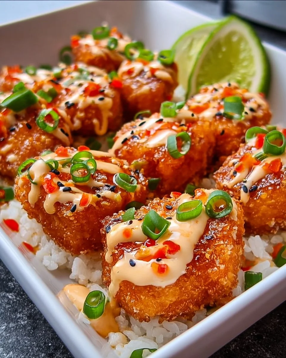Bang Bang Salmon Bites