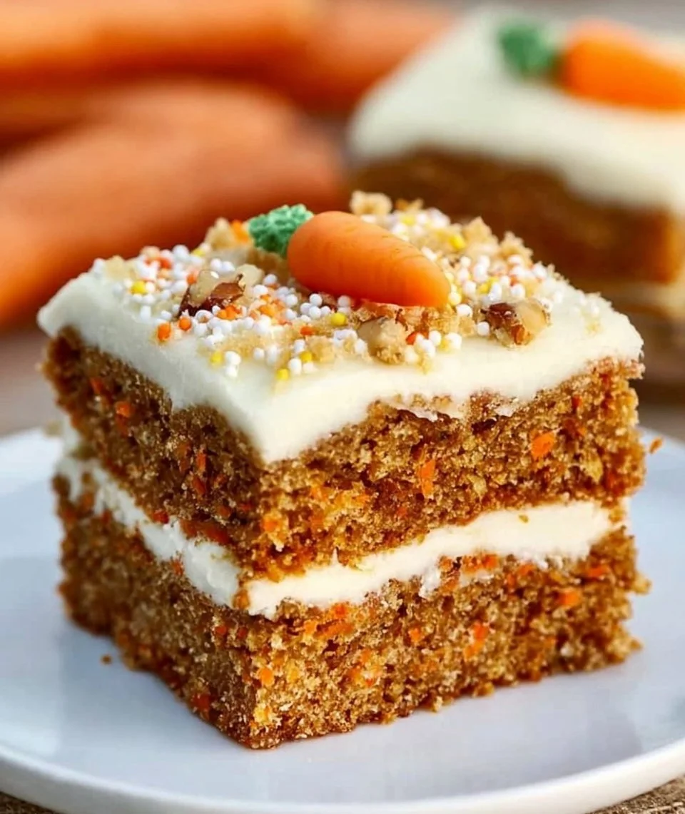 Carrot Cake Bars