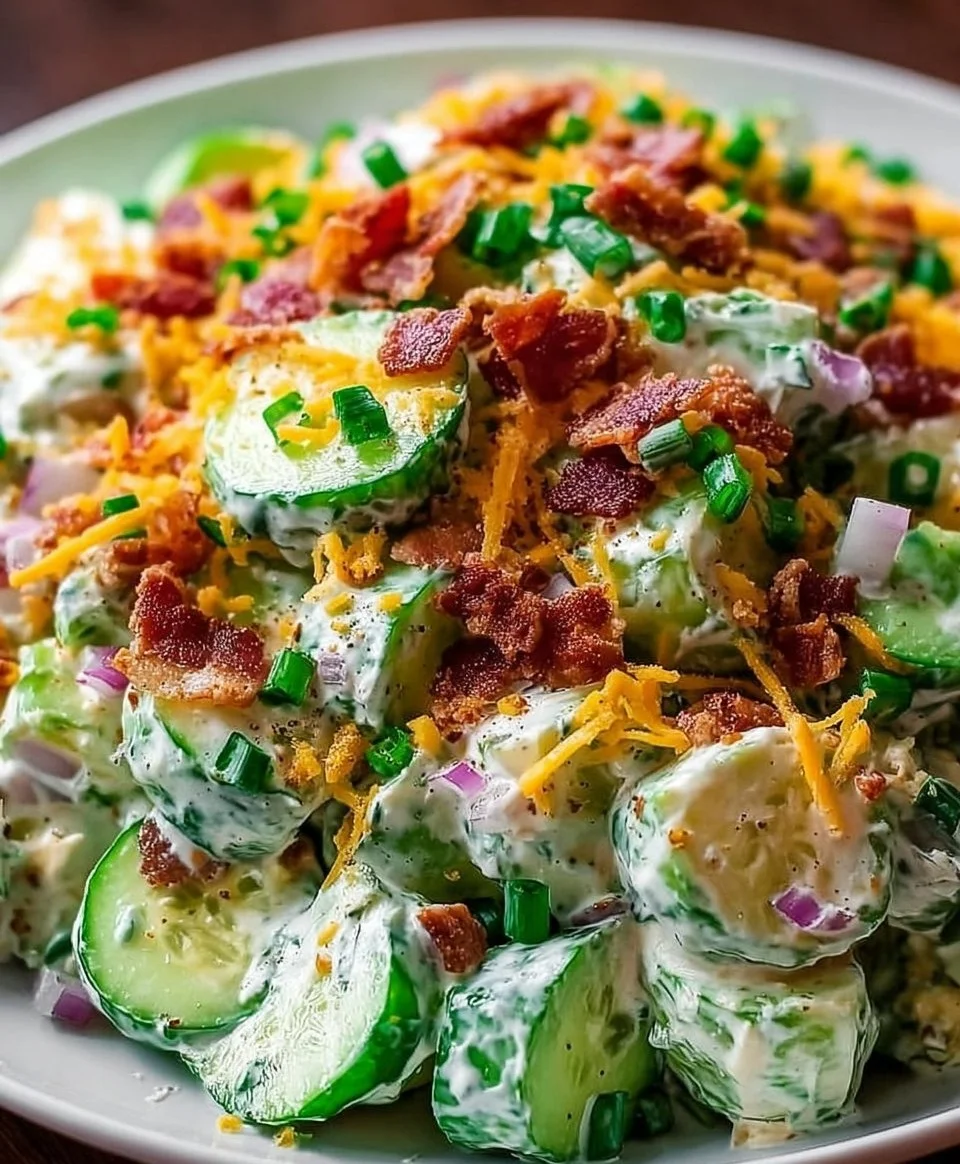 Cucumber Ranch Crack Salad